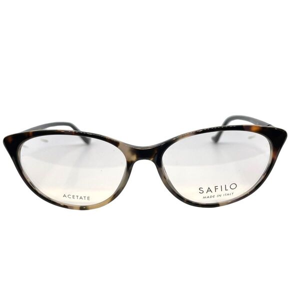 Safilo Burrato 06 Color C9K Havana White Women Eyeglass Frame 53 x 16 140